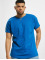 Urban Classics T-Shirt Long Shaped Turnup blau