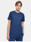 Urban Classics T-Shirt Shaped Long bleu