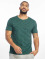 Urban Classics T-Shirt Yarn Dyed Baby Stripe green