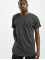 Urban Classics T-Shirt Long Shaped Turnup gris
