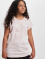 Urban Classics T-Shirt Girls Organic Extended Shoulder magenta