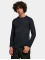 Urban Classics T-Shirt manches longues Knitted Raglan noir