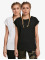 Urban Classics T-Shirt Ladies Extended Shoulder 2-Pack noir
