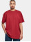 Urban Classics t-shirt Oversized Bleached rood