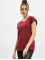 Urban Classics T-Shirt Ladies Organic Extended Shoulder  rouge