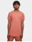Urban Classics T-Shirt Long Shaped Turnup rouge