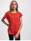Urban Classics T-Shirt Girls Organic Extended Shoulder rouge