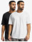 Urban Classics t-shirt Organic Cotton Curved Oversized 2-Pack wit