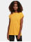 Urban Classics T-Shirt Ladies Extended Shoulder yellow