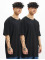 Urban Classics t-shirt Organic Basic 2-Pack zwart