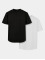Urban Classics t-shirt Boys Tall 2-Pack zwart