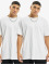 Urban Classics T-Shirty Heavy Oversized 2-Pack bialy