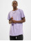 Urban Classics T-Shirty Shaped Oversized Long fioletowy