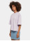 Urban Classics T-Shirty Ladies Organic Oversized fioletowy