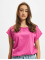 Urban Classics T-Shirty Ladies Extended Shoulder  pink