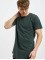 Urban Classics T-Shirty Shaped Long Tee zielony