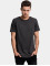 Urban Classics T-skjorter Shaped Melange Oversized Long grå