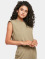 Urban Classics Top Ladies Modal Padded Shoulder khaki