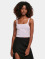 Urban Classics Top Ladies Cropped Knit violet