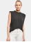 Urban Classics top Ladies Modal Padded Shoulder zwart