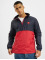 Urban Classics Transitional Jackets Stand Up Collar Pull Over blå