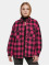 Urban Classics Veste mi-saison légère Ladies Flanell Padded pourpre