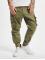 VSCT Clubwear Cargo pants Nolan Cuffed Laces Velcro hnědožlutý