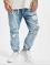 VSCT Clubwear Jean carotte antifit Noah Cuffed Laces bleu