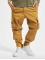 VSCT Clubwear Reisitaskuhousut Nolan Cuffed Laces Velcro ruskea