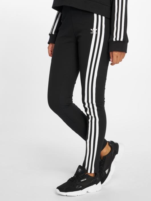 jogging noir et blanc adidas