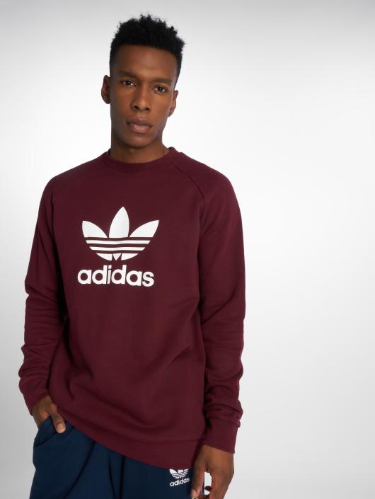 sweat adidas rouge homme