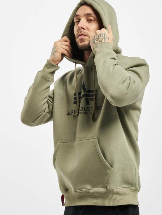 alpha industries hoodie olive