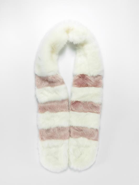 Bangastic Echarpe Fake Fur blanc