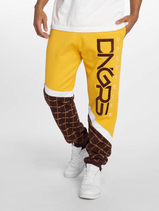 Dangerous DNGRS Sweat Pant Woody yellow