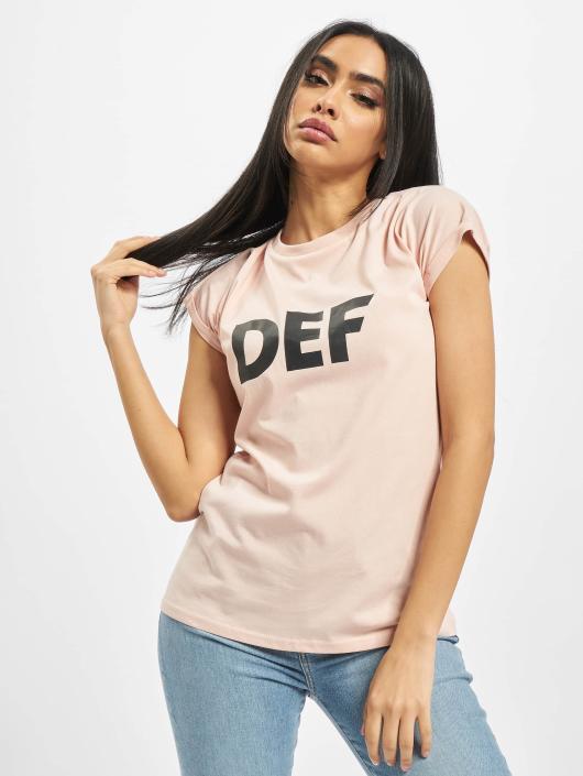 DEF T-Shirt Sizza rosa