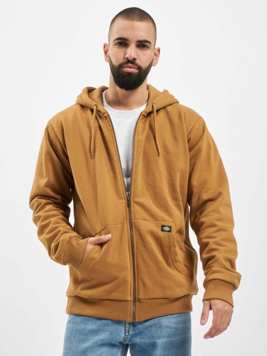 sweat à capuche vans homme brun