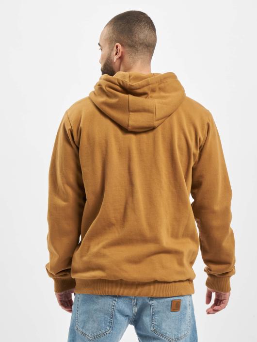 sweat à capuche vans homme brun