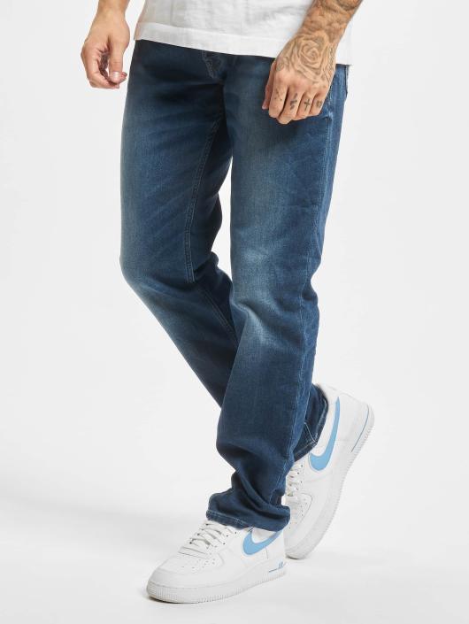 Jack & Jones Straight Fit Jeans jjTim jjLeon GE 382 blau