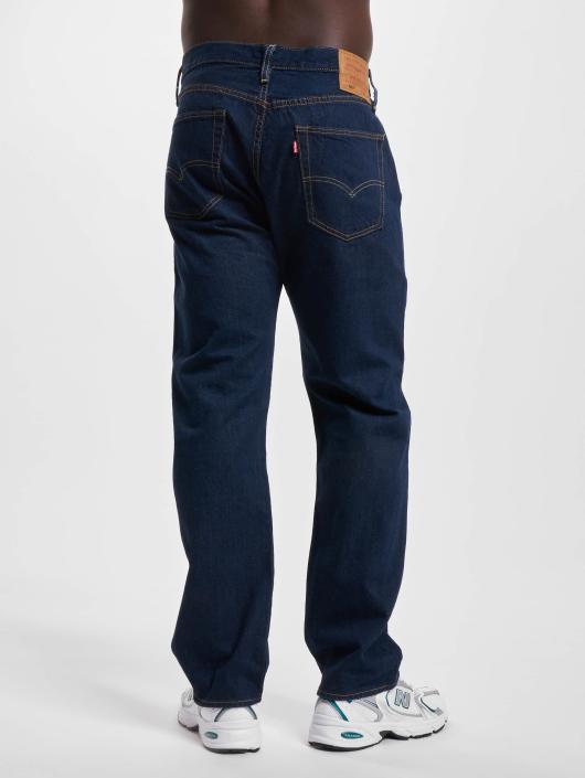 Levi's® Straight fit jeans Button Fly Onewash blauw