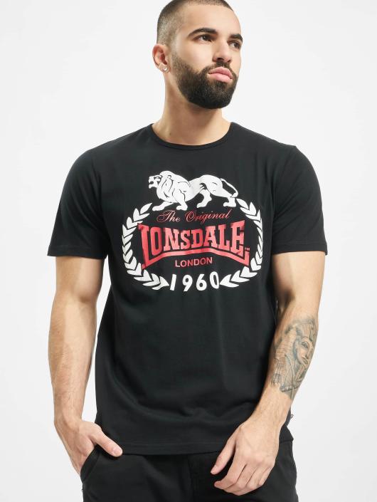 garage kip Oppervlakte Lonsdale London Overwear / T-Shirt Original 1960 in black 172479