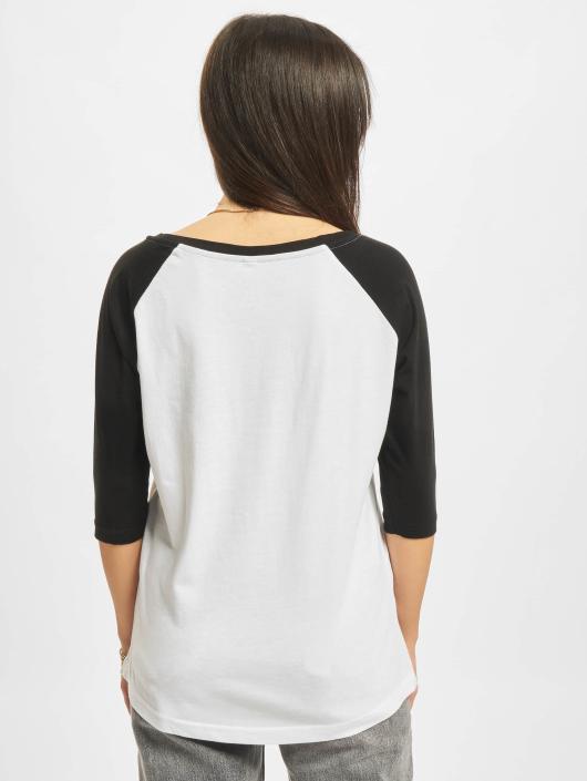Merchcode Langermet Ladies Banksy Ape Raglan hvit