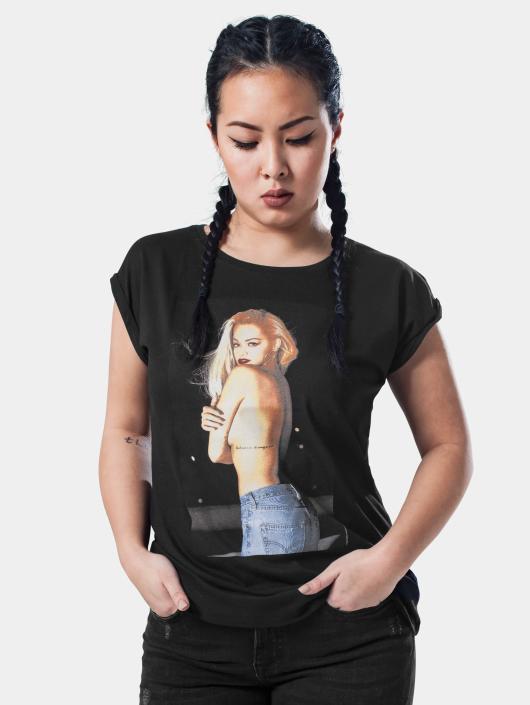 Merchcode T-Shirt Ladies Rita Ora Topless schwarz