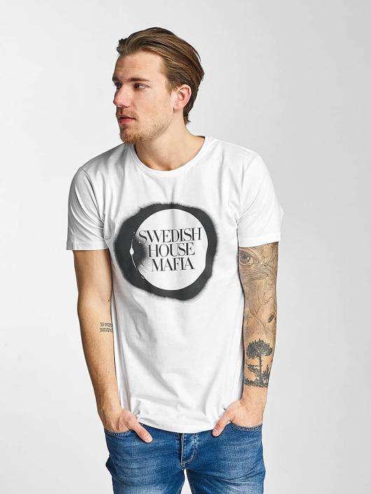 Merchcode T-Shirty Swedish House Mafia Logo bialy