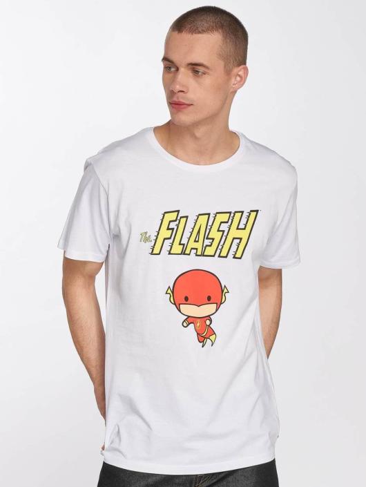 Merchcode T-skjorter The Flash Comic hvit