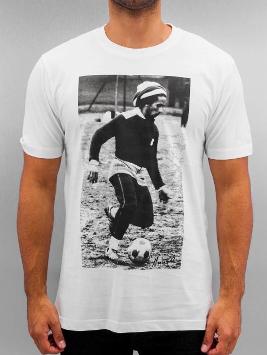 Mister Tee T-Shirt Bob Soccern blanc