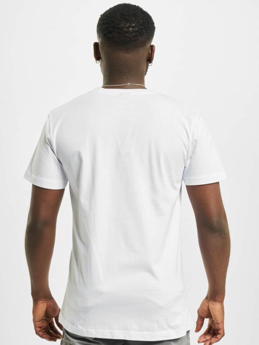 Mister Tee T-Shirt Fake Love blanc