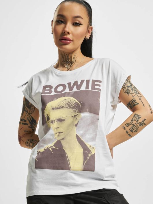 Mister Tee T-Shirt David Bowie white