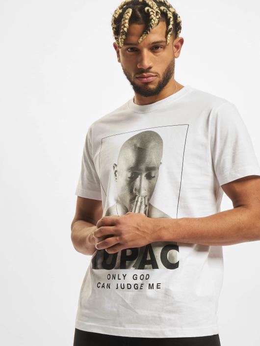 Mister Tee T-Shirty 2Pac Prayer bialy