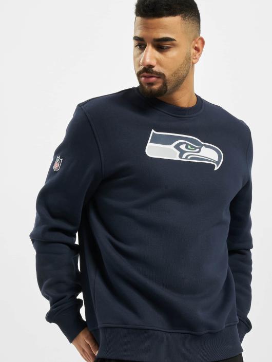 New era Seattle Seahawks Team Logo Hoodie Blue