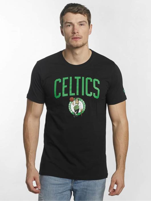 New Era T-Shirt Team Logo Boston Celtics schwarz